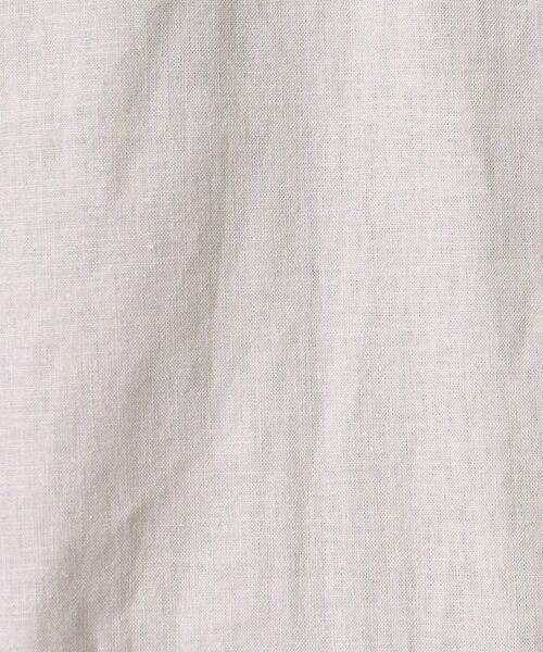 THE SHOP TK / ザ ショップ ティーケー Tシャツ | 【シワになりにくい】ベルギーリネン混スキッパー五分袖シャツ | 詳細13