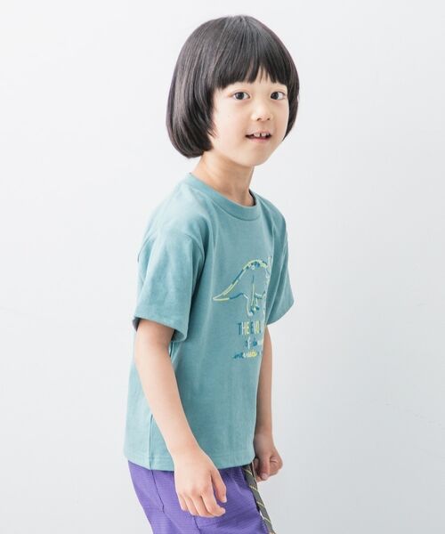 セール】 【100-140】恐竜刺繍Tシャツ （Tシャツ）｜THE SHOP TK / ザ