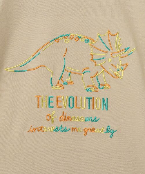 THE SHOP TK / ザ ショップ ティーケー Tシャツ | 【150-160】恐竜刺繍Tシャツ | 詳細12