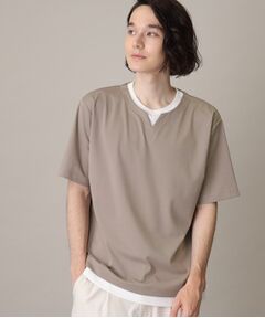 【新色追加！ブランド人気NO.1アイテム】ポンチキーネック半袖Tシャツ