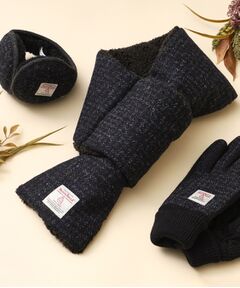 【HARRIS TWEED／ハリスツイード】中綿入り差込マフラー