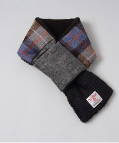 【HARRIS TWEED／ハリスツイード】中綿入り差込マフラー