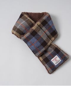 【HARRIS TWEED／ハリスツイード】中綿入り差込マフラー