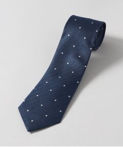 シルクポルカドットTIE