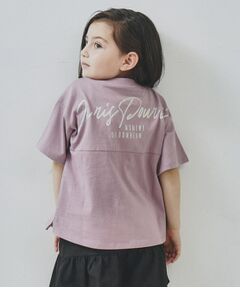 【110-150】オーガビッツコットンバックプリントTシャツ