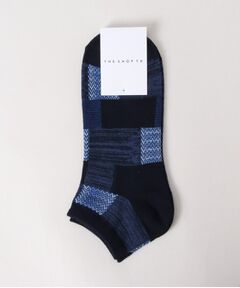 パッチワーク柄ショートSOX