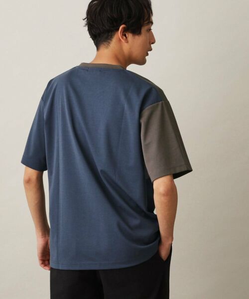 THE SHOP TK / ザ ショップ ティーケー カットソー | ポンチパネル半袖Tシャツ | 詳細11
