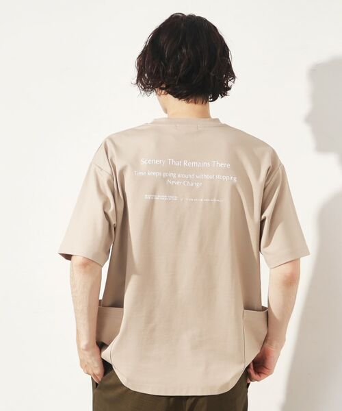 THE SHOP TK / ザ ショップ ティーケー Tシャツ | 【接触冷感】ポンチマルチポケットTシャツ | 詳細7
