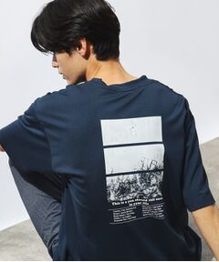 【接触冷感】FRESH NATURE ポンチフォトTシャツ