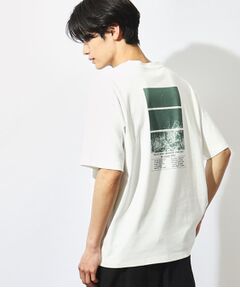 【接触冷感】FRESH NATURE ポンチフォトTシャツ