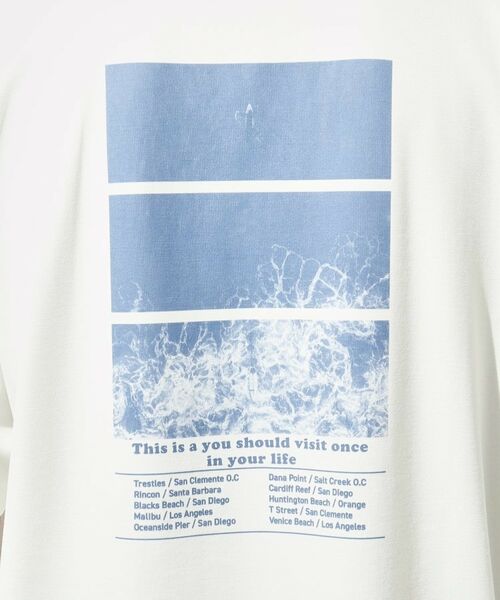 THE SHOP TK / ザ ショップ ティーケー Tシャツ | 【接触冷感】FRESH NATURE ポンチフォトTシャツ | 詳細7
