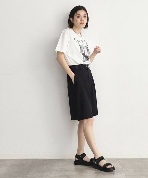 THE SHOP TK / ザ ショップ ティーケー Tシャツ | 【接触冷感／UVケア／アンチピリング／洗える】アソートプリントTシャツ | 詳細13