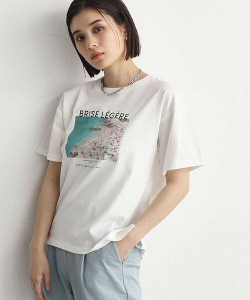 THE SHOP TK / ザ ショップ ティーケー Tシャツ | 【接触冷感／UVケア／アンチピリング／洗える】アソートプリントTシャツ | 詳細27