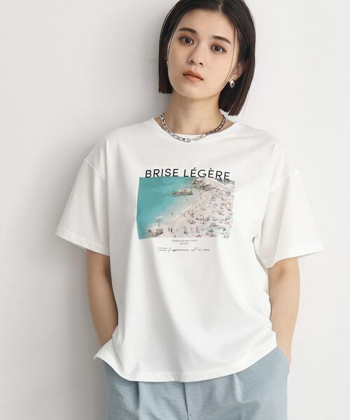 THE SHOP TK / ザ ショップ ティーケー Tシャツ | 【接触冷感／UVケア／アンチピリング／洗える】アソートプリントTシャツ | 詳細28