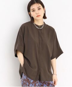 【人気NO1／再登場／魅せる体型カバー服／洗える】ボイルドルマンブラウス