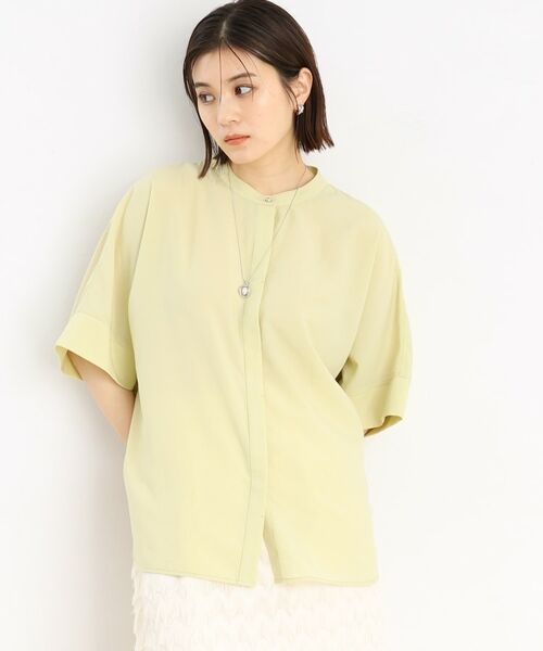 THE SHOP TK / ザ ショップ ティーケー シャツ・ブラウス | 【人気NO1／再登場／魅せる体型カバー服／洗える】ボイルドルマンブラウス | 詳細29