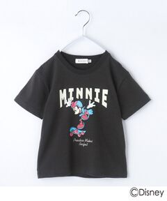 Disney/【110-150/親子リンク】プリント半袖Tシャツ