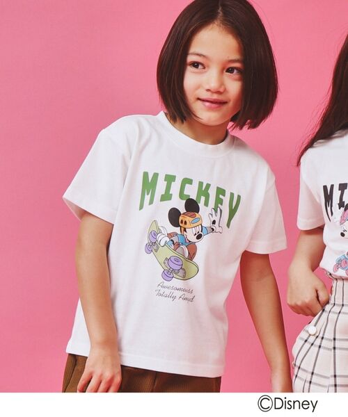 THE SHOP TK / ザ ショップ ティーケー Tシャツ | Disney/【110-150/親子リンク】プリント半袖Tシャツ | 詳細4