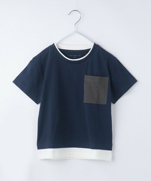 THE SHOP TK / ザ ショップ ティーケー Tシャツ | 【110－160/6色展開】配色ポケットTEE | 詳細19