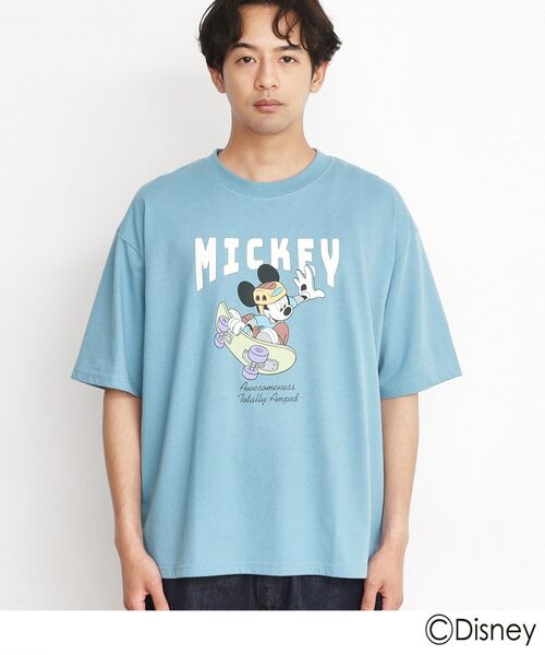 THE SHOP TK / ザ ショップ ティーケー Tシャツ | 【DISNEY/親子リンク】ミッキーマウス　ディズニー半袖Ｔシャツ | 詳細1