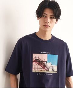 オーガニックコットンFrenchフォトTシャツ