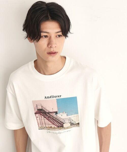 THE SHOP TK / ザ ショップ ティーケー Tシャツ | オーガニックコットンFrenchフォトTシャツ | 詳細18