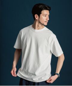 【ご好評につき再入荷！】リンクスジャカード半袖Tシャツ