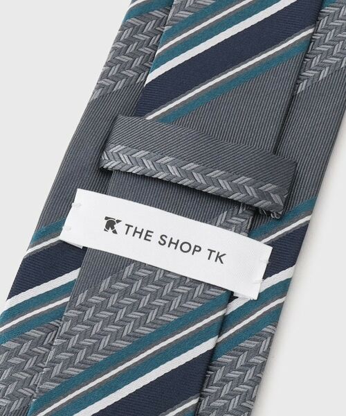 THE SHOP TK / ザ ショップ ティーケー ネクタイ | シルクストライプTIE | 詳細4