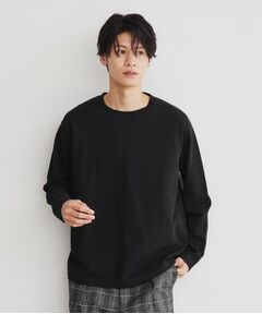 サカリバクルーネック長袖Tシャツ