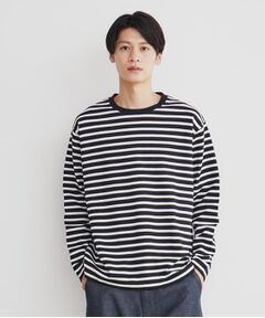 サカリバクルーネック長袖Tシャツ