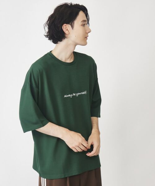 THE SHOP TK / ザ ショップ ティーケー Tシャツ | ポンチビッグシルエットプリントTシャツ | 詳細5