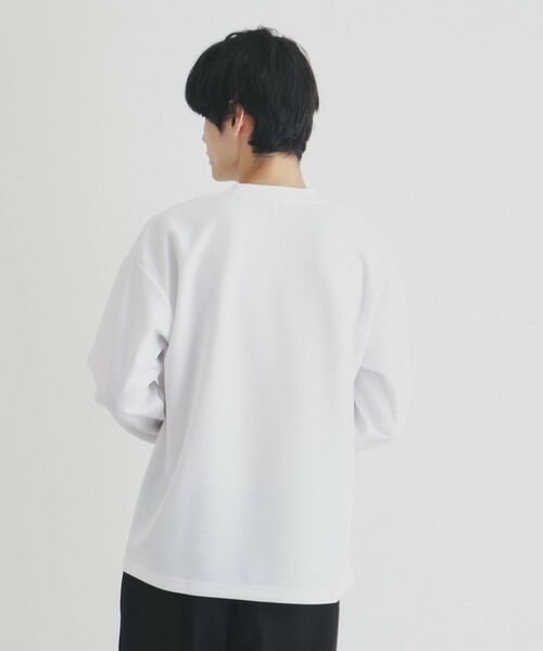 THE SHOP TK / ザ ショップ ティーケー Tシャツ | ステッチワークグラフィックロンTシャツ | 詳細6