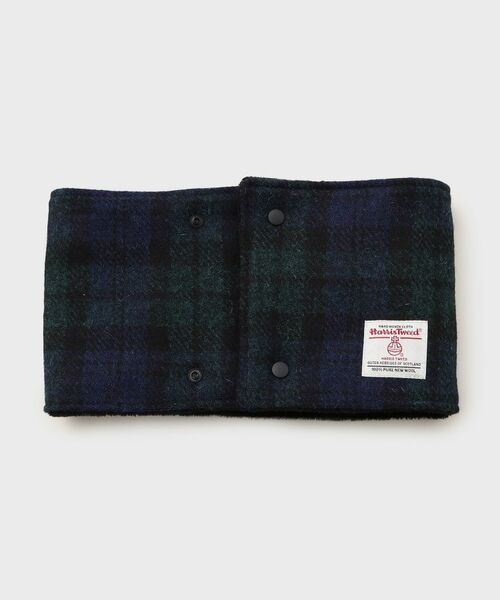 THE SHOP TK / ザ ショップ ティーケー ネックウォーマー・イヤーマフ | 【HARRIS TWEED／ハリスツイード】ショートボアネックウォーマー | 詳細1