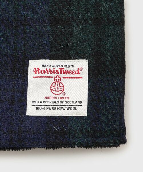 THE SHOP TK / ザ ショップ ティーケー ネックウォーマー・イヤーマフ | 【HARRIS TWEED／ハリスツイード】ショートボアネックウォーマー | 詳細10