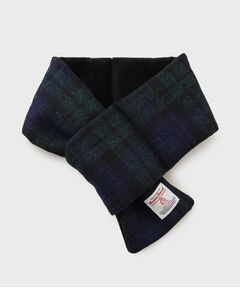 【HARRIS TWEED／ハリスツイード】中綿入り差込マフラー