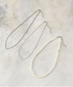 THE SHOP TK / ザ ショップ ティーケー ネックレス・ペンダント・チョーカー | 3WAYショートネックレス