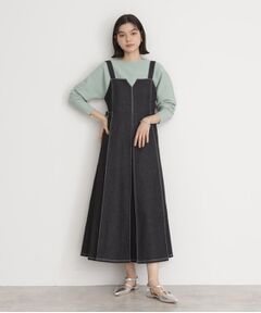 THE SHOP TK / ザ ショップ ティーケー ロング・マキシ丈ワンピース | デニムジャンスカ