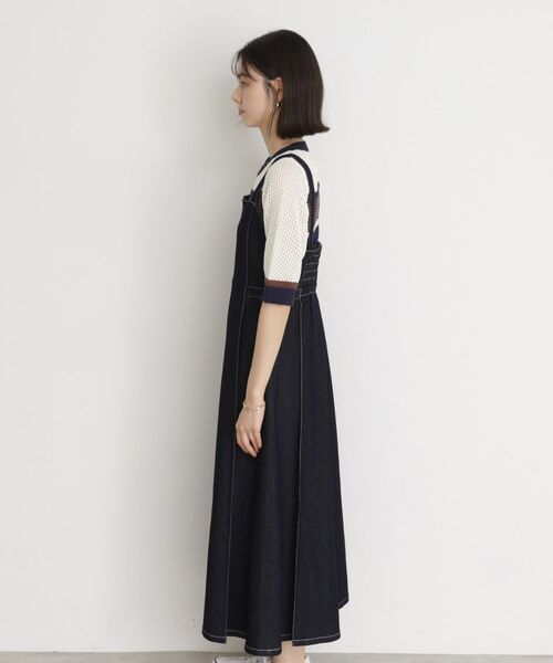 THE SHOP TK / ザ ショップ ティーケー ロング・マキシ丈ワンピース | デニムジャンスカ | 詳細10