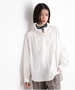 THE SHOP TK / ザ ショップ ティーケー シャツ・ブラウス | バックシャーリングシャツ【洗える】
