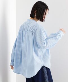 THE SHOP TK / ザ ショップ ティーケー シャツ・ブラウス | バックシャーリングシャツ【洗える】