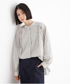 THE SHOP TK / ザ ショップ ティーケー シャツ・ブラウス | バックシャーリングシャツ【洗える】