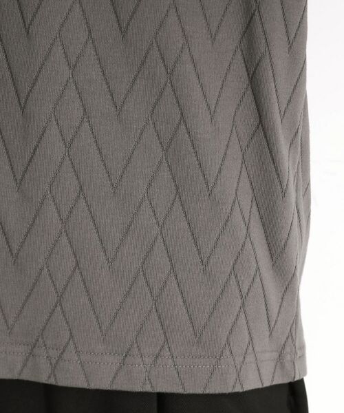 THE SHOP TK / ザ ショップ ティーケー Tシャツ | ジオメトリックリンクス長袖Tシャツ ON/OFF兼用 | 詳細19