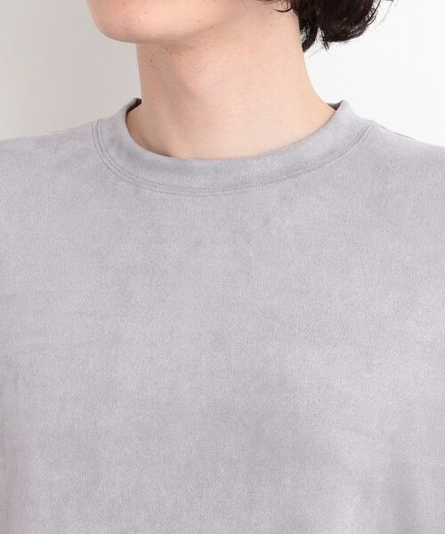 THE SHOP TK / ザ ショップ ティーケー カットソー | スウェードタッチフェイクレイヤードプルオーバー | 詳細20