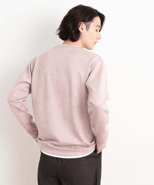 THE SHOP TK / ザ ショップ ティーケー カットソー | スウェードタッチフェイクレイヤードプルオーバー | 詳細6