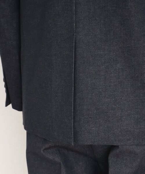THE SHOP TK / ザ ショップ ティーケー テーラードジャケット | エバーデニムジャケット セットアップ可／洗える／ストレッチ | 詳細28