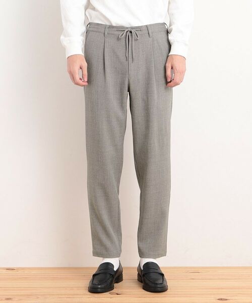 THE SHOP TK / ザ ショップ ティーケー パンツ | 【CAVIAN/キャビアン】リサイクルシャークスキンイージーパンツ セットアップ可 | 詳細24