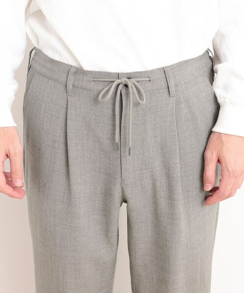 THE SHOP TK / ザ ショップ ティーケー パンツ | 【CAVIAN/キャビアン】リサイクルシャークスキンイージーパンツ セットアップ可 | 詳細27