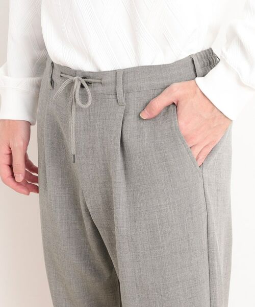 THE SHOP TK / ザ ショップ ティーケー パンツ | 【CAVIAN/キャビアン】リサイクルシャークスキンイージーパンツ セットアップ可 | 詳細28