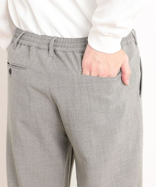 THE SHOP TK / ザ ショップ ティーケー パンツ | 【CAVIAN/キャビアン】リサイクルシャークスキンイージーパンツ セットアップ可 | 詳細29