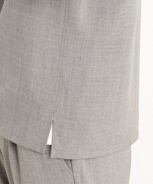 THE SHOP TK / ザ ショップ ティーケー シャツ・ブラウス | 【CAVIAN/キャビアン】リサイクルシャークスキンダブルフラップシャツ セットアップ可 | 詳細22